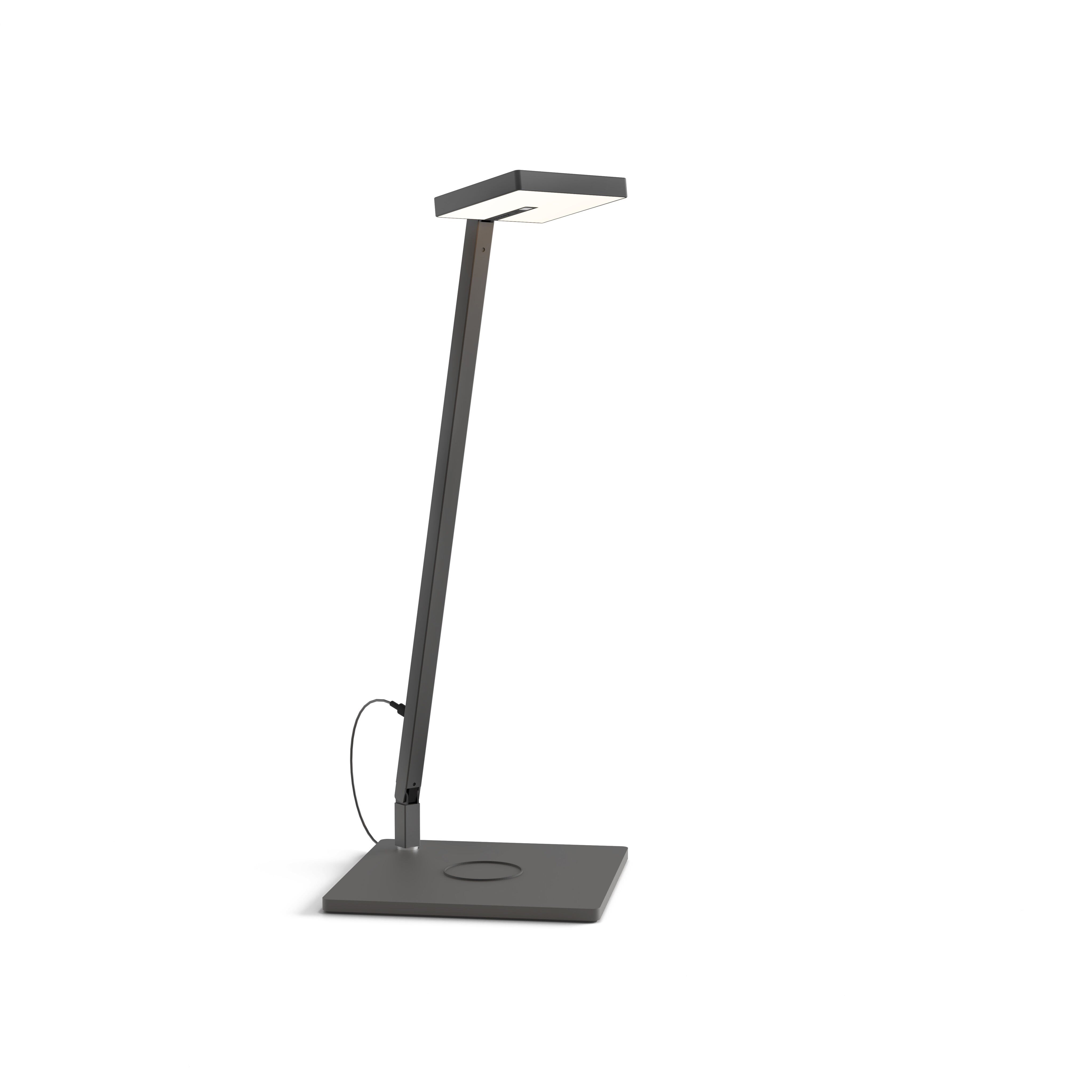 Focaccia Solo 16.75 inch 7.00 watt Matte Black Desk Lamp Portable Light